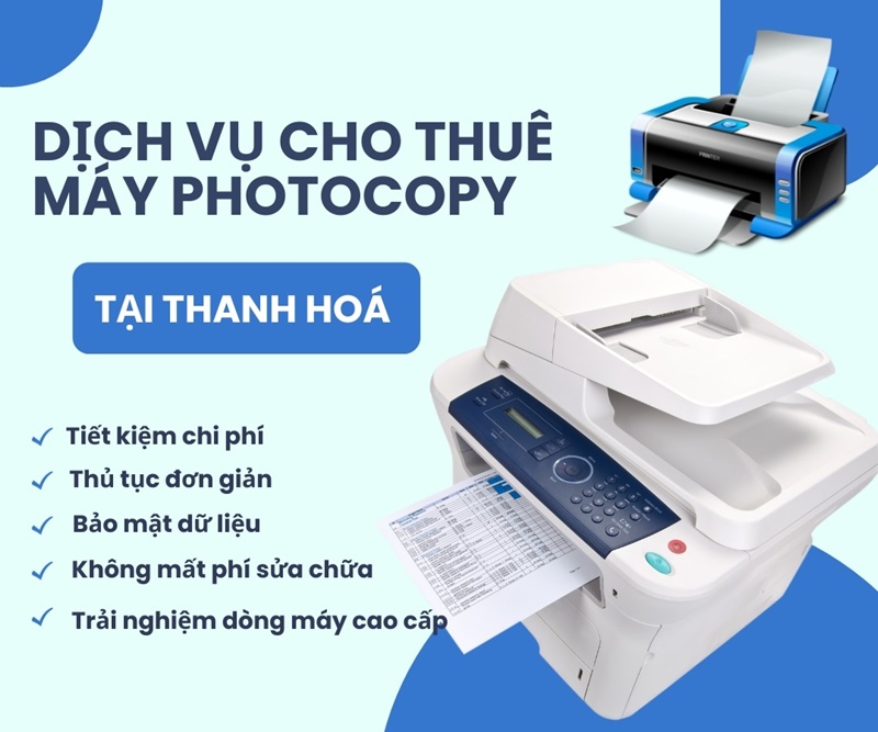 Công ty cho thuê máy photocopy tại Thanh Hóa