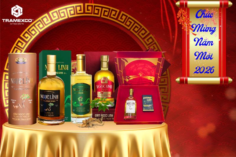 Chào Xuân Bính Ngọ 2026 – Ưu Đãi 10% Sản Phẩm Sâm Ngọc Linh Trường Sinh Tại Tramexco