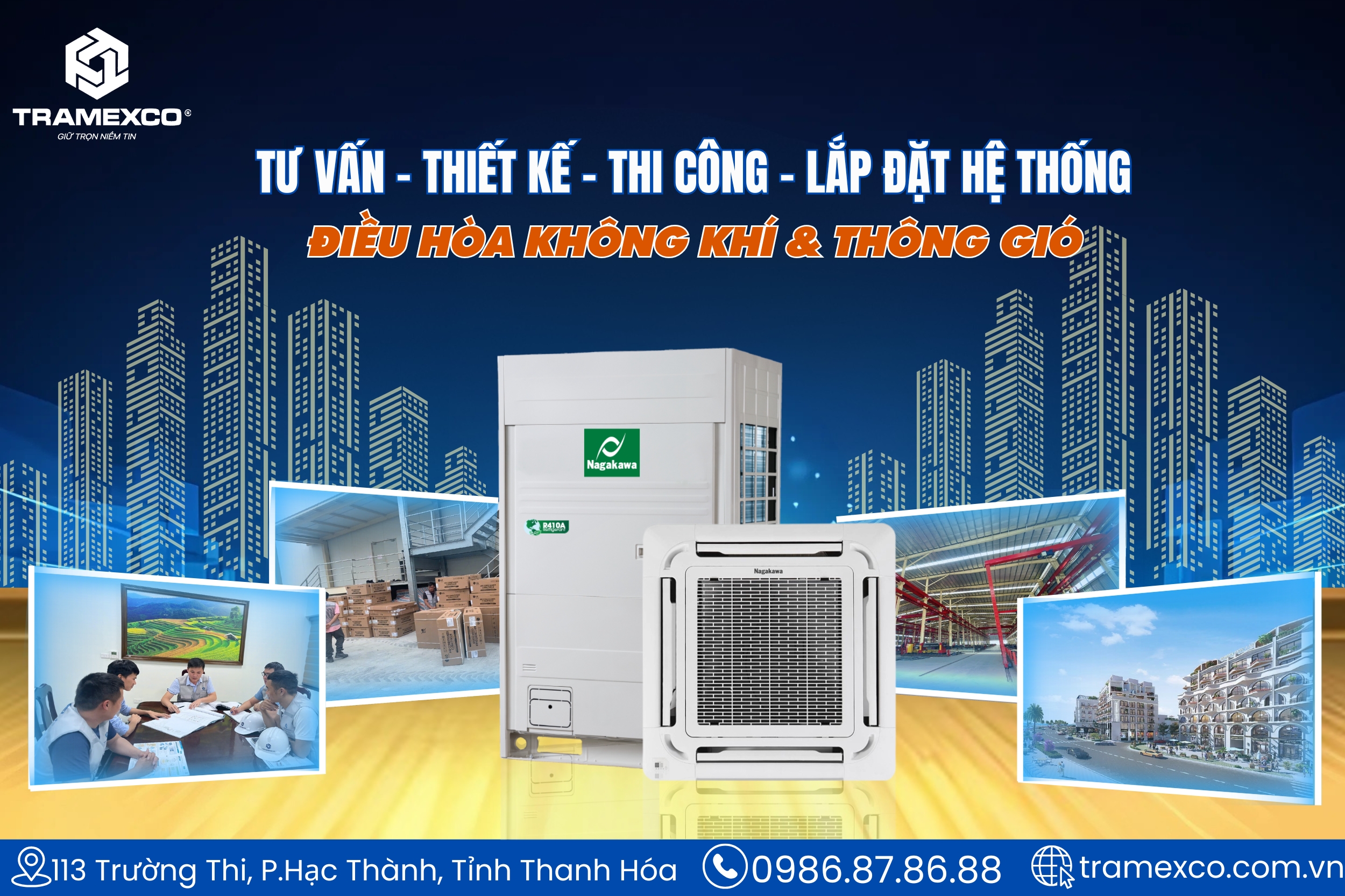 Kiến tạo không gian đẳng cấp với hệ thống điều hòa không khí của Tramexco